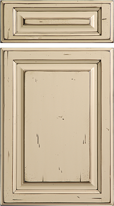 #100 Winchester PG Relaxed Khaki w/ Distressing Effect and Saddle Brown Glaze