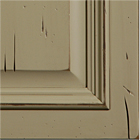 #102-01 Augustine PG Sage Green w/Distressing and Saddle Brown Burnished Glaze 