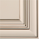#101-02 Concord PG Antique White w/ Mocha Glaze