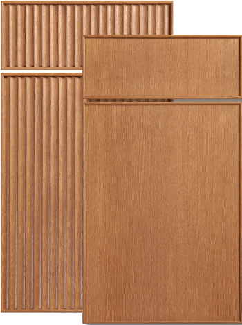 Mid-Century cabinet doors, #403-61 Space Race and #452-34 Paper Shaker