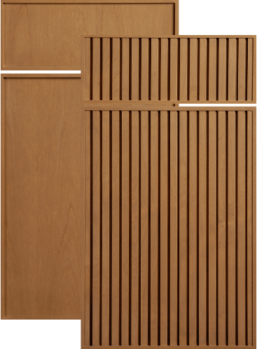 Mid-Century cabinet doors, #452-31 Fizz Pop and #405-72 Sizzlin Grooves