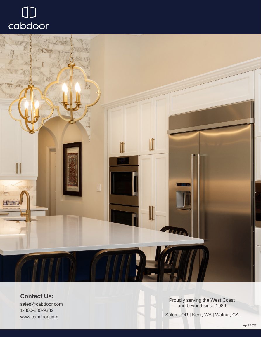 CabDoor Product Showcase back cover